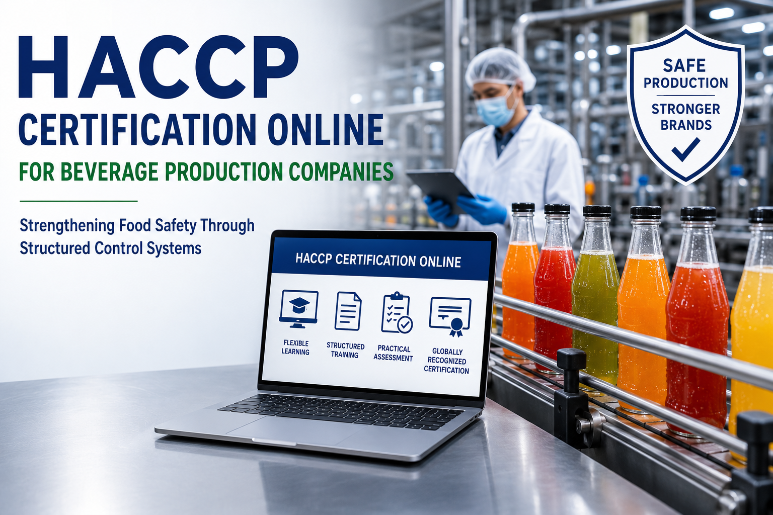 HACCP Certification Online for Beverage Production Companies Strengthening Food Safety Through Structured Control Systems